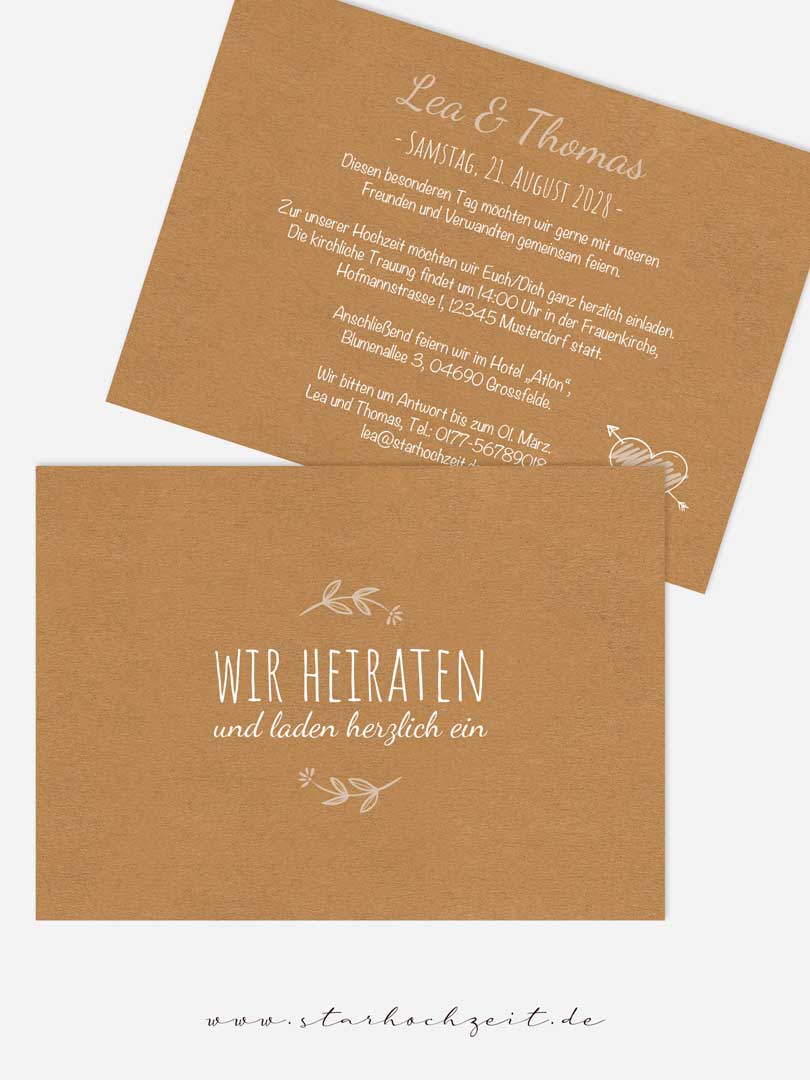 Featured image of post Dankeskarten Hochzeit Kraftpapier Die dankeskarten als postkarte aus kraftpapier mit schleierkraut und bild eignen sich f r