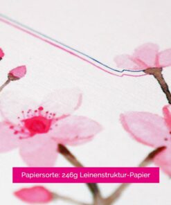 Detail 246g Leinenstruktur Papier