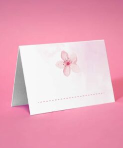 Serie - Mia - Namensschild Hochzeitsgäste - Etikett - Gastgeschenk - beschreibbar