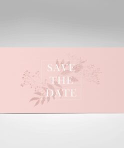 Save the Date Karte, elegant, blush, Blumen, aussergewöhnliche Hochzeitseinladung