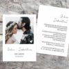 Hochzeitseinladung, Liebling, A6 hochformat, schlicht, modern