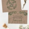 Dankeskarten Hochzeit Kraftpapier, Hochzeit Dankeskarten Kraftpapier, günstige Dankeskarten Hochzeit Kraftpapier