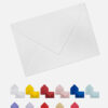 Briefumschlag C6, Farbe: weiss