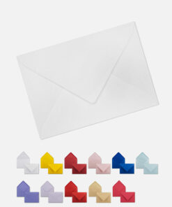 Briefumschlag C6, Farbe: weiss