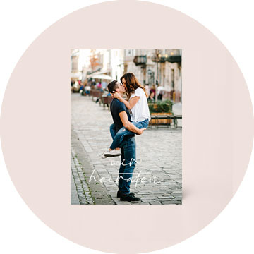 Kategorie Hochzeitseinladungen mit Foto